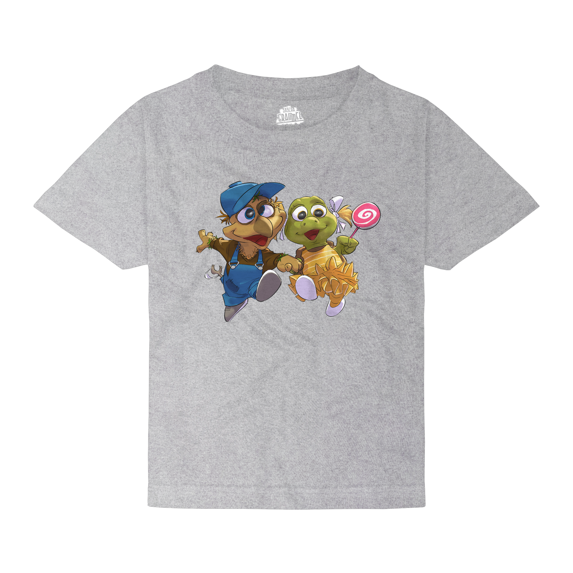 Sascha Grammel Wünsch Dir Was - Josie & Frederic Shirt grau Kinder Shirt 338553