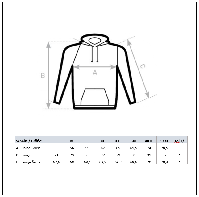 Sascha Grammel Wünsch Dir Was - Logo Jacke schwarz Kapuzenjacke 338817